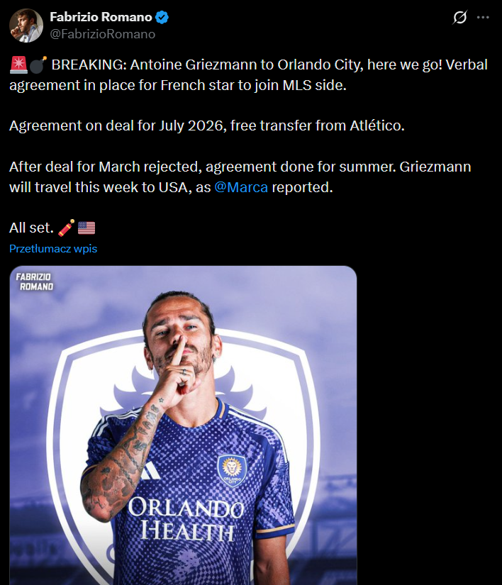 HERE WE GO! Antoine Griezmann ma NOWY KLUB!